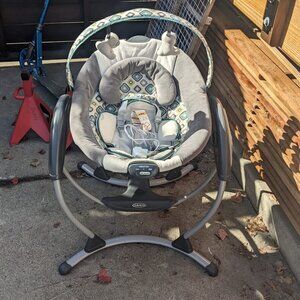 graco glider lx baby swing